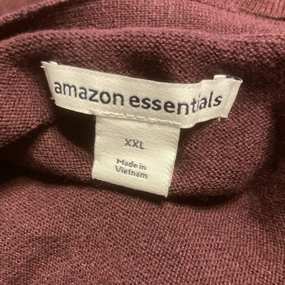 New size xx-large Color Burgundy - Picture 4 of 4